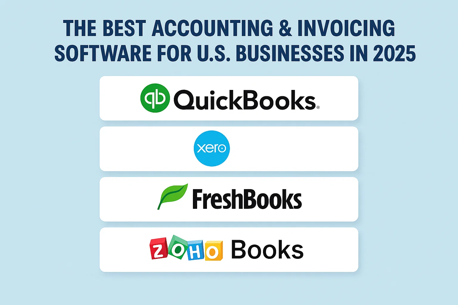 The Best Accounting & Invoicing Software for U.S. Businesses in 2025 Thumbnail